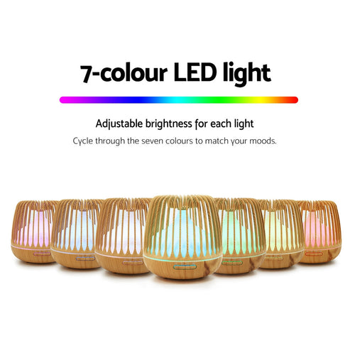 NNEDSZ 4-In-1 Aroma Diffuser Aromatherapy Humidifier Essential Oil 500ml-1