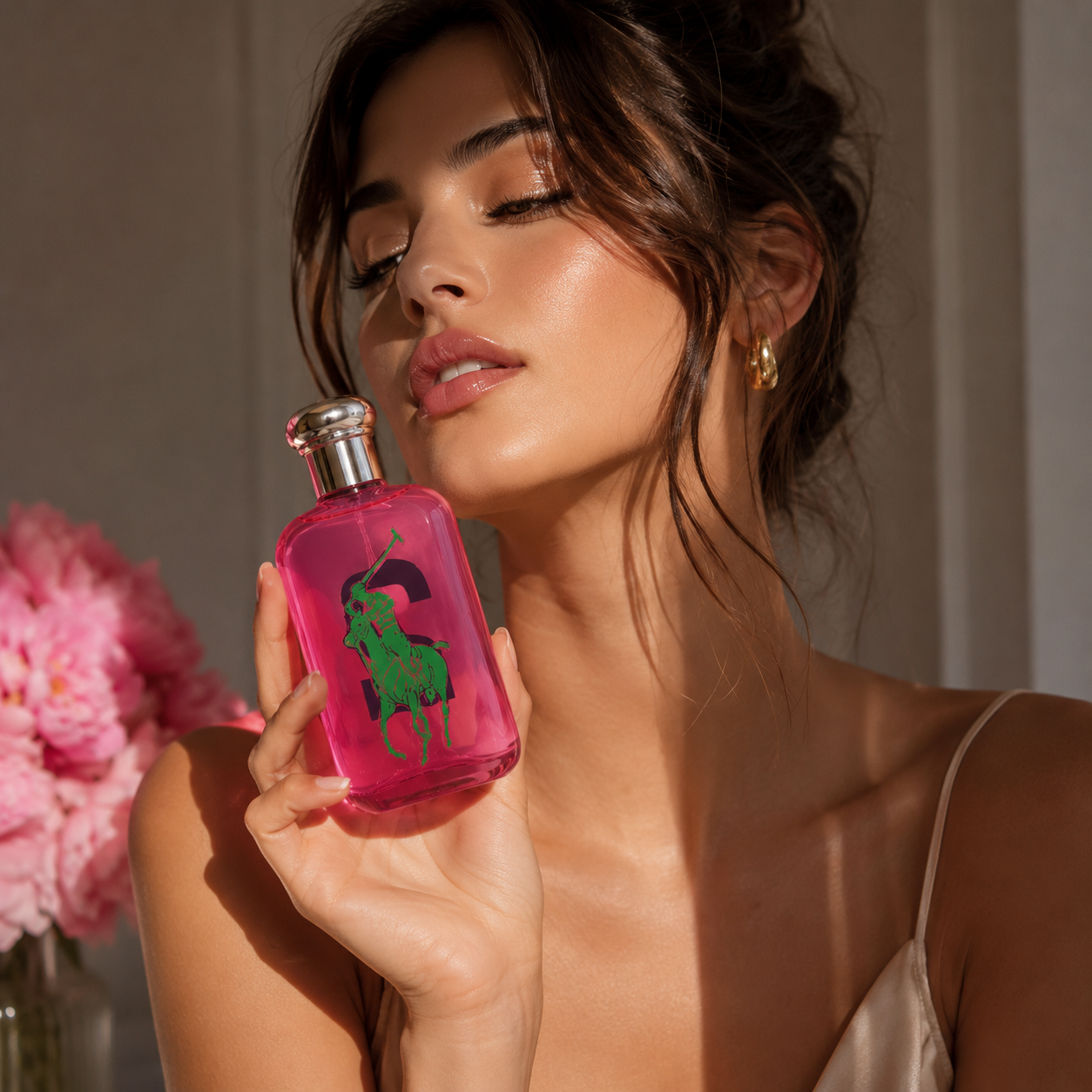 Ralph Lauren Big Pony No.2 100ml Eau de Toilette for women, showing the perfume bottle with a sleek design and colorful label.