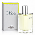 Hermès H24 100ml men's Eau de Toilette bottle featuring a modern design and minimalist label, representing luxury fragrance elegance.