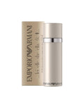 Emporio Armani She 100ml women's Eau de Parfum bottle with sleek design and elegant branding.