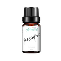 Aurascent Passionfruit Fragrance Oil 10ml bottle with a fruity aroma, showcasing vibrant passionfruit imagery.
