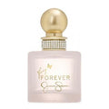Jessica Simpson Fancy Forever 100ml women’s Eau de Parfum bottle with elegant floral design and clear glass showcasing the fragrance.