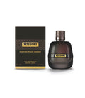 Missoni Pour Homme 100ml men's eau de parfum bottle with sleek design and black cap, showcasing the Missoni branding.