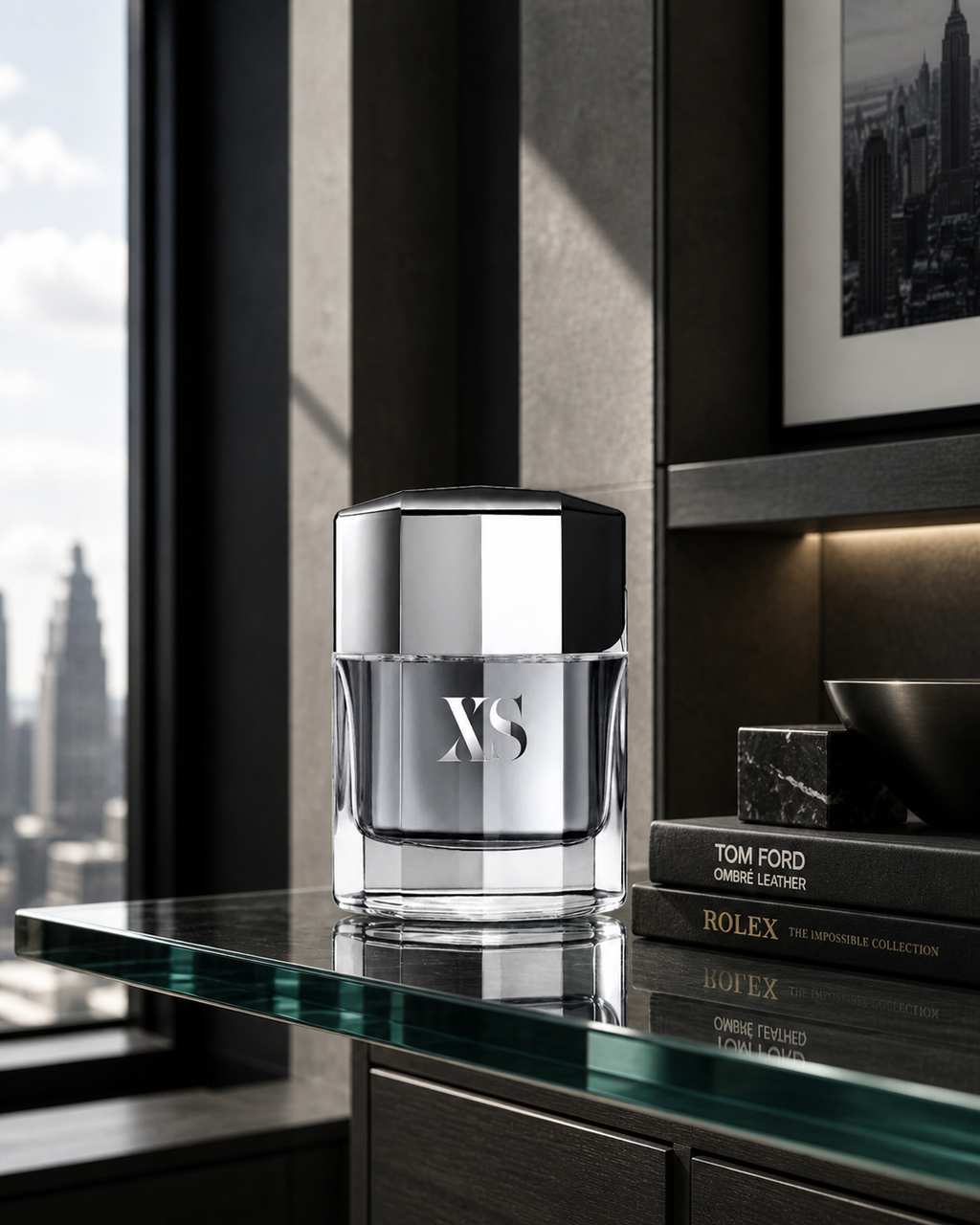 XS 100ml men's Eau de Toilette by Paco Rabanne, featuring sleek bottle and modern design for men's fragrance.