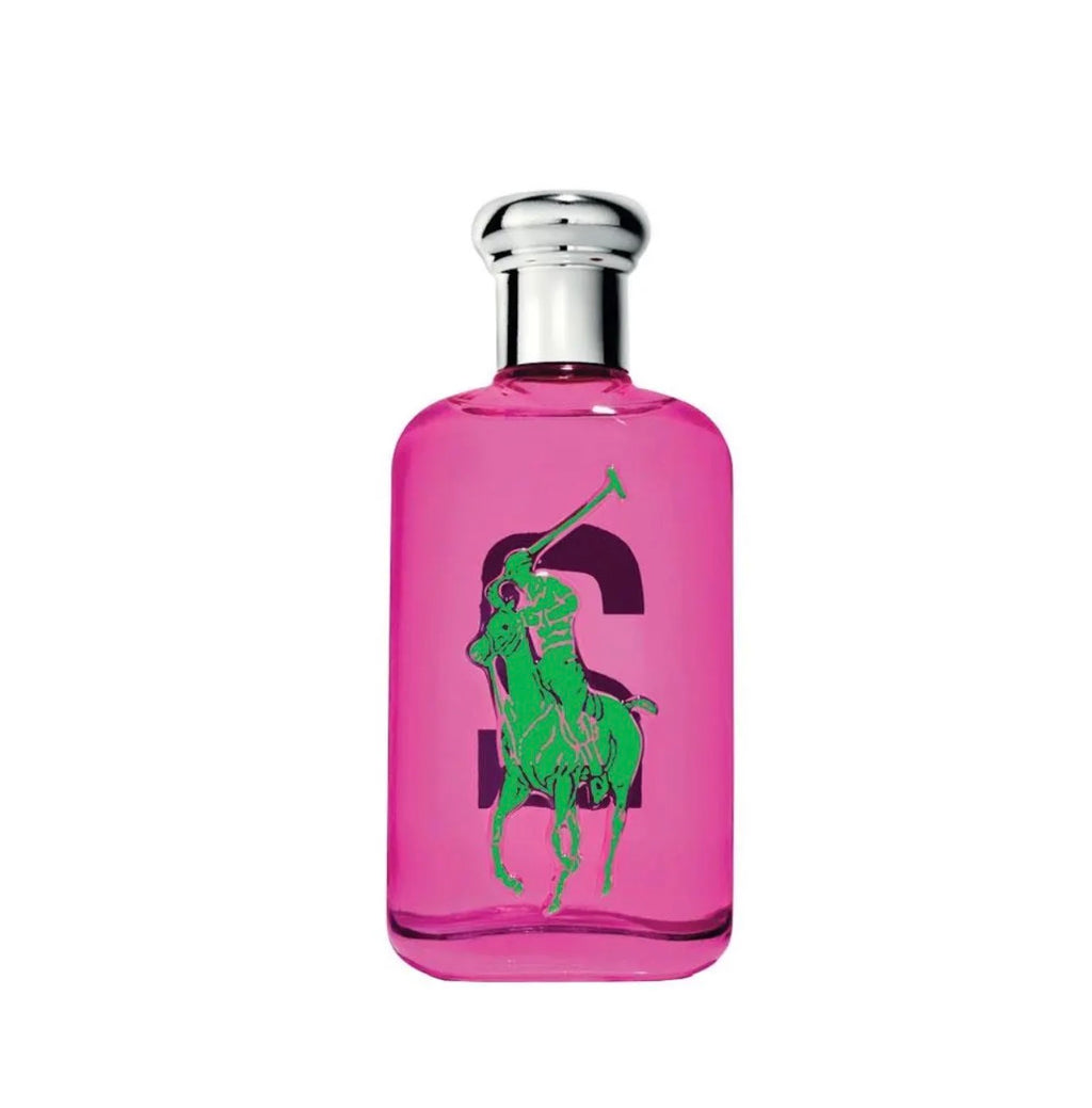 Ralph Lauren Big Pony No.2 100ml women’s EDT bottle with elegant packaging and branding visible.