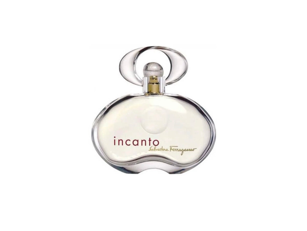 Salvatore Ferragamo Incanto 100ml women's Eau de Parfum bottle with elegant packaging and floral design.